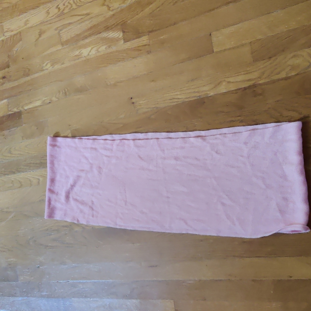 Bubblegum pink infinity scarf
